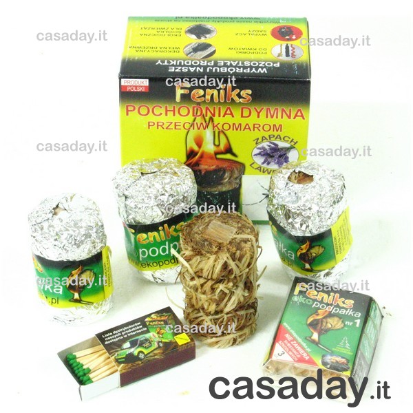 FIACCOLA ANTIZANZARA IN KIT 